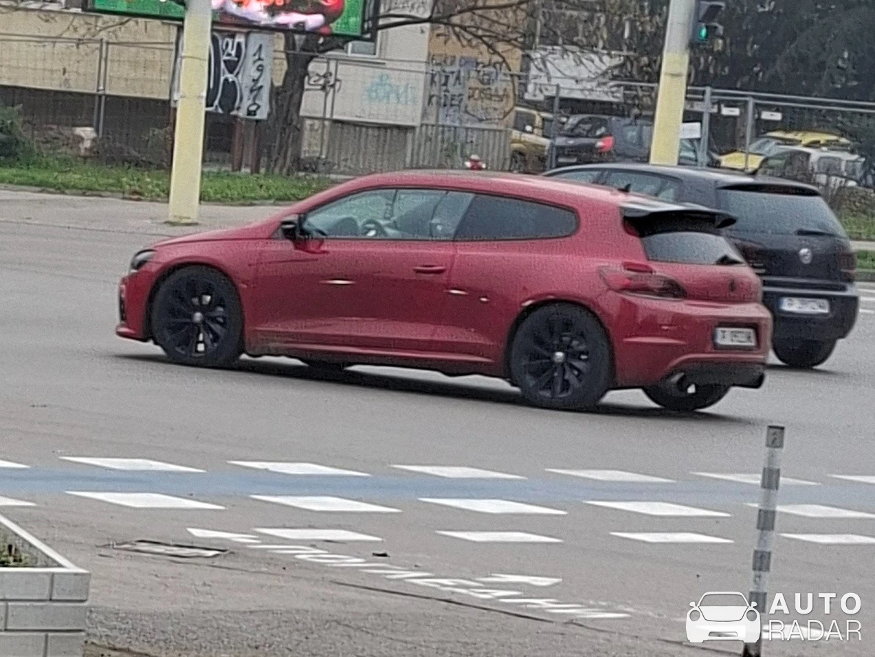 Volkswagen Scirocco R spotted in Ruse