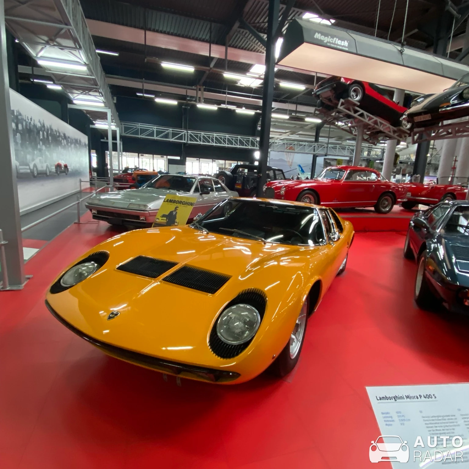 Lamborghini Miura P400 S spotted in Sinsheim