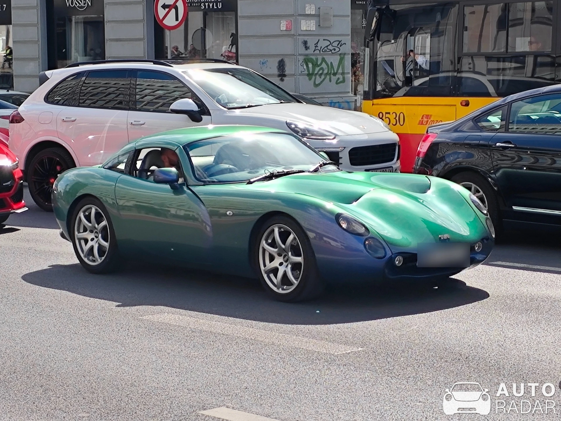 TVR Tuscan MKII spotted in Warszawa