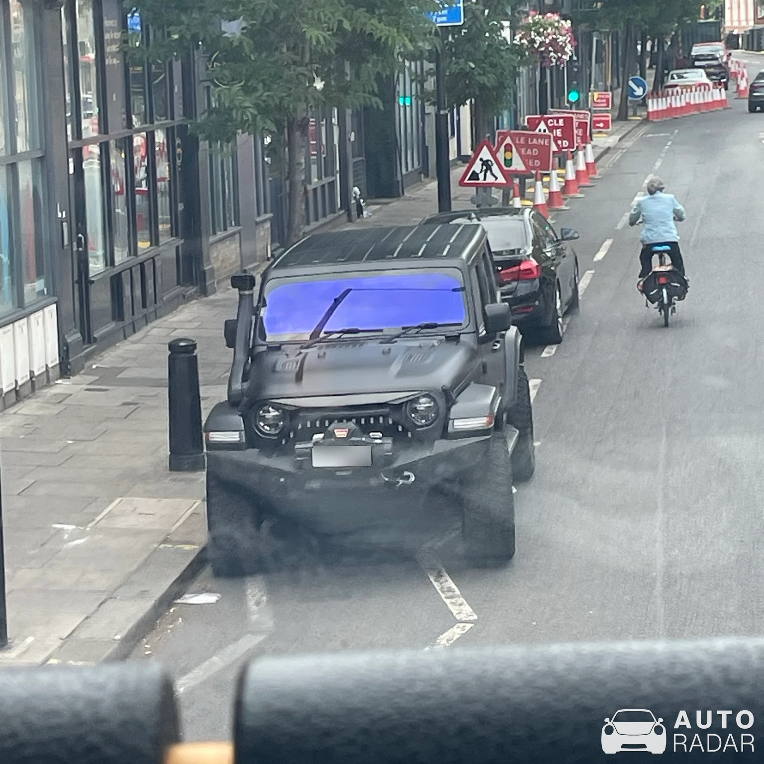Jeep Wrangler Sahara spotted