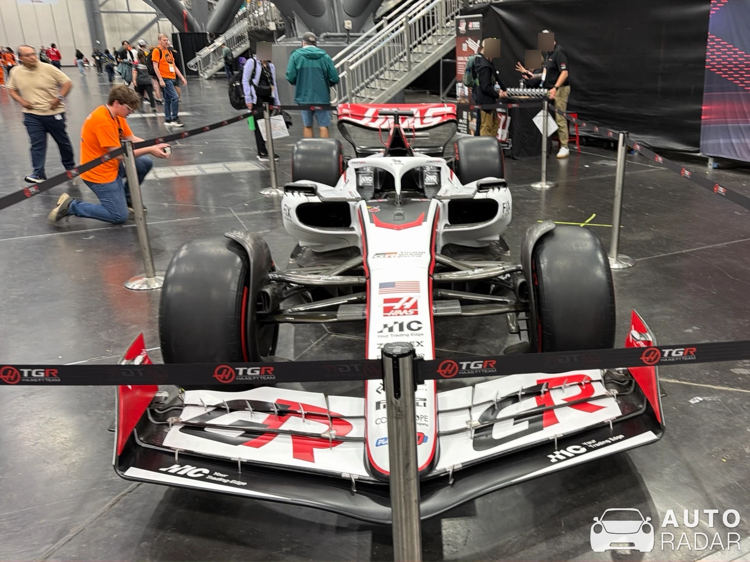 Haas VF-24 spotted in Houston