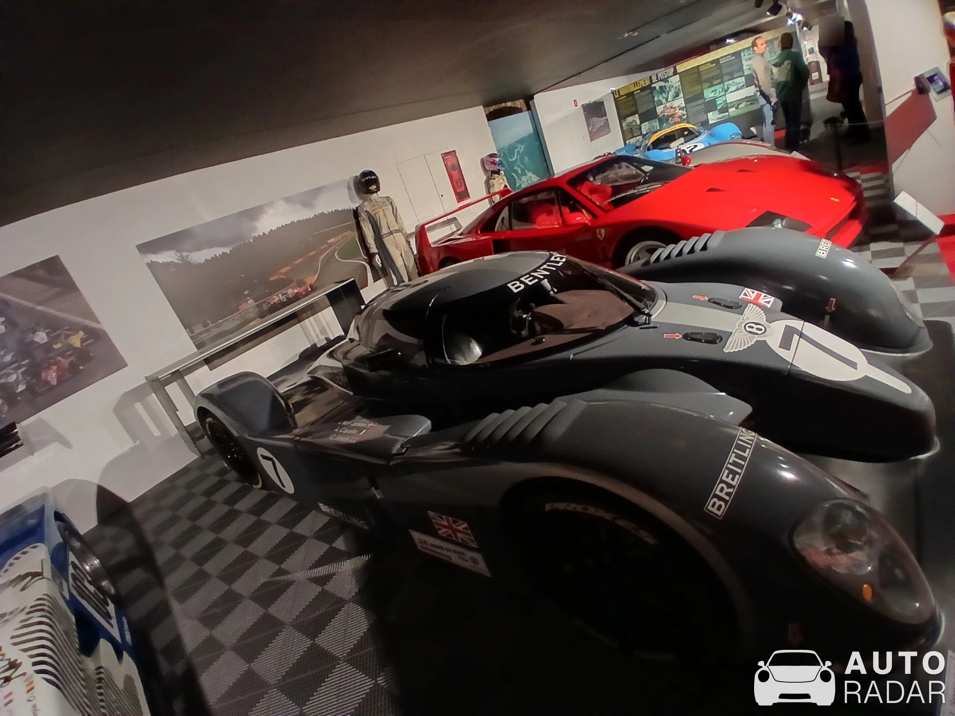 Bentley Speed 8 spotted in Spa