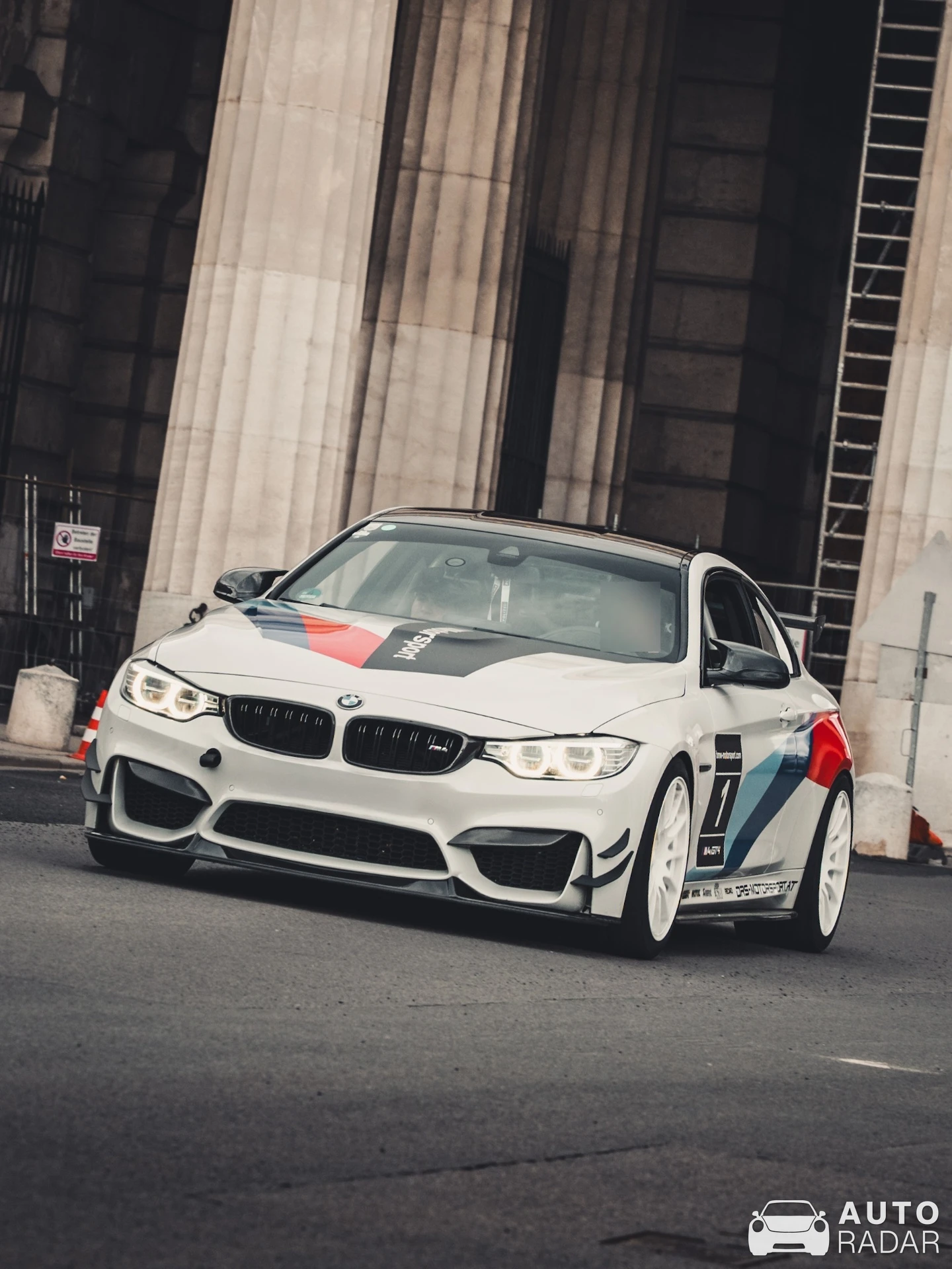BMW M4 F82 Coupé GT4 spotted in Vienna