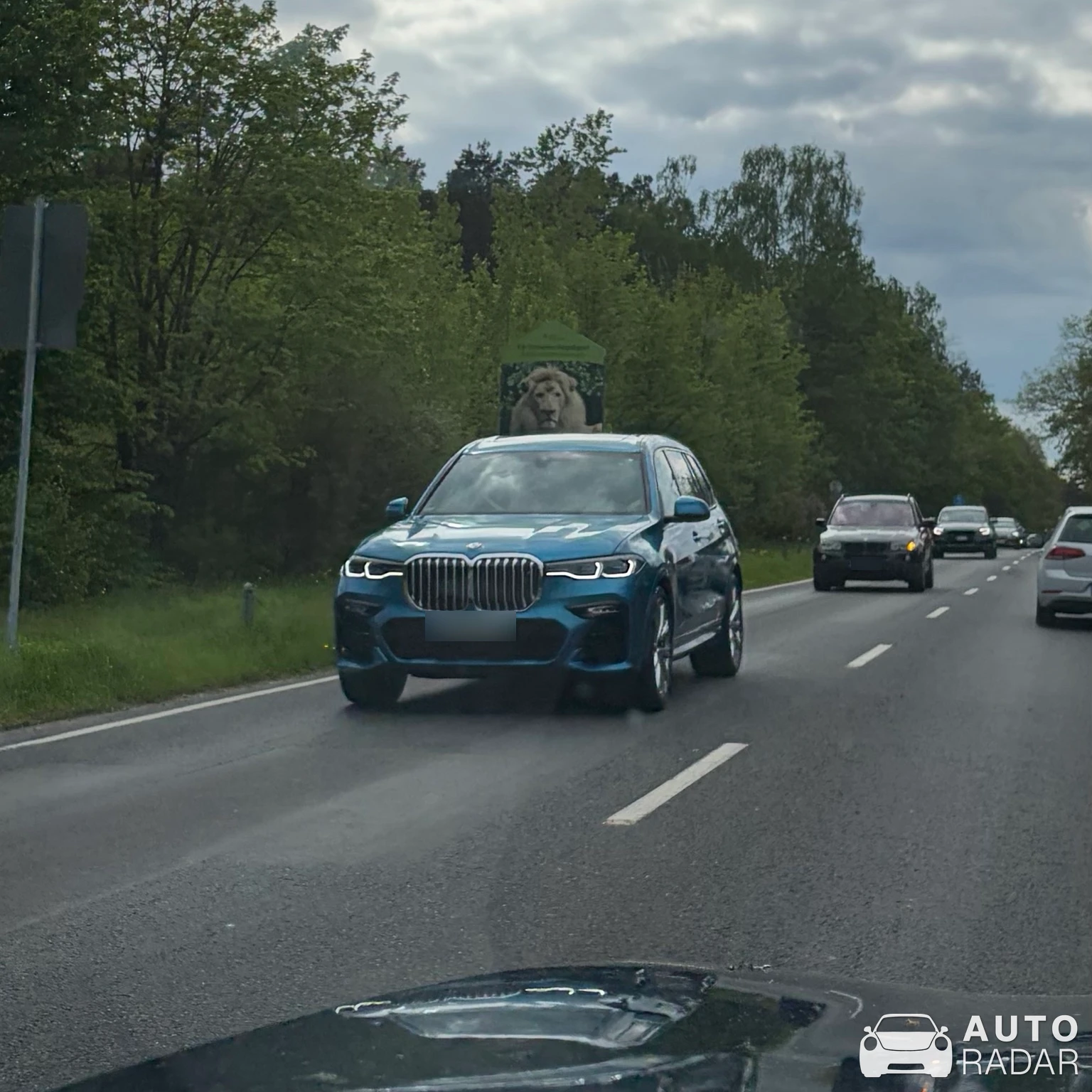 BMW X7 M50i xDrive G07 spotted in Schorfheide