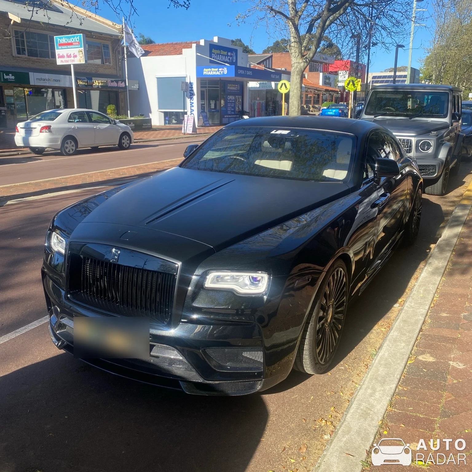 Rolls-Royce Wraith Black Badge Mansory spotted in South Perth