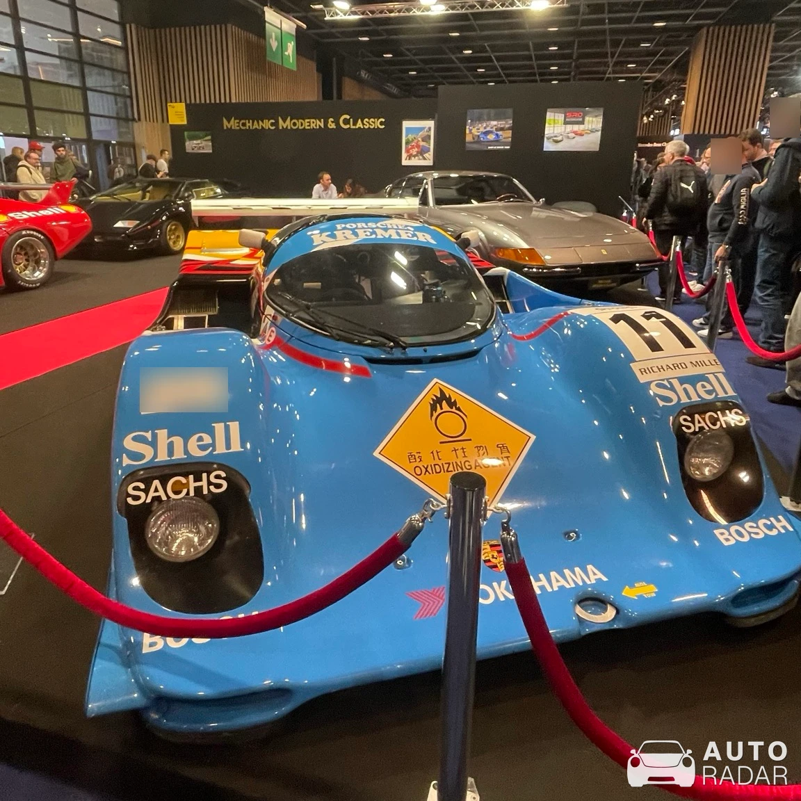 Porsche 962C spotted in Paris, France