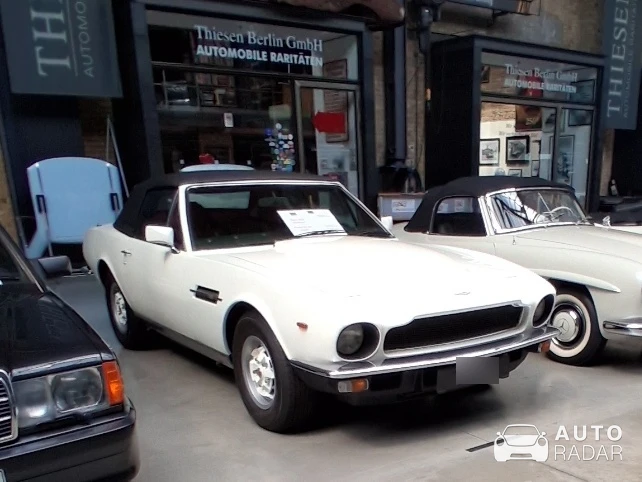 Aston Martin V8 Volante spotted in Berlin