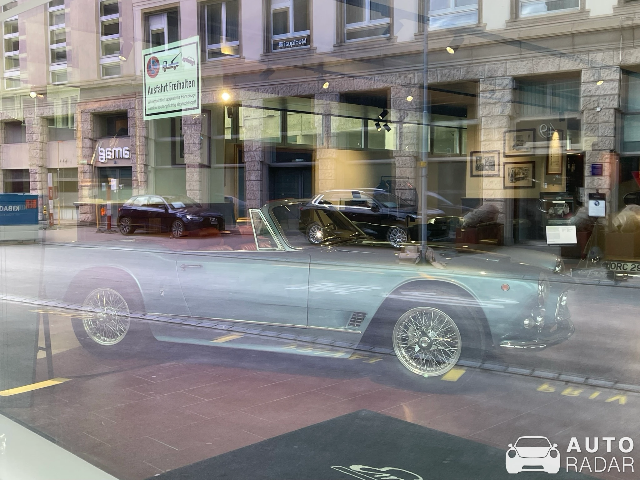 Maserati 3500GT Vignale Spider spotted in Zürich