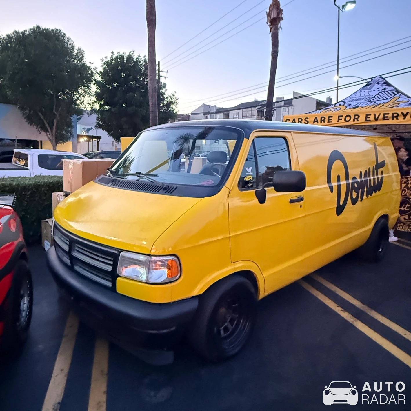 Dodge Ram Van spotted in Burbank