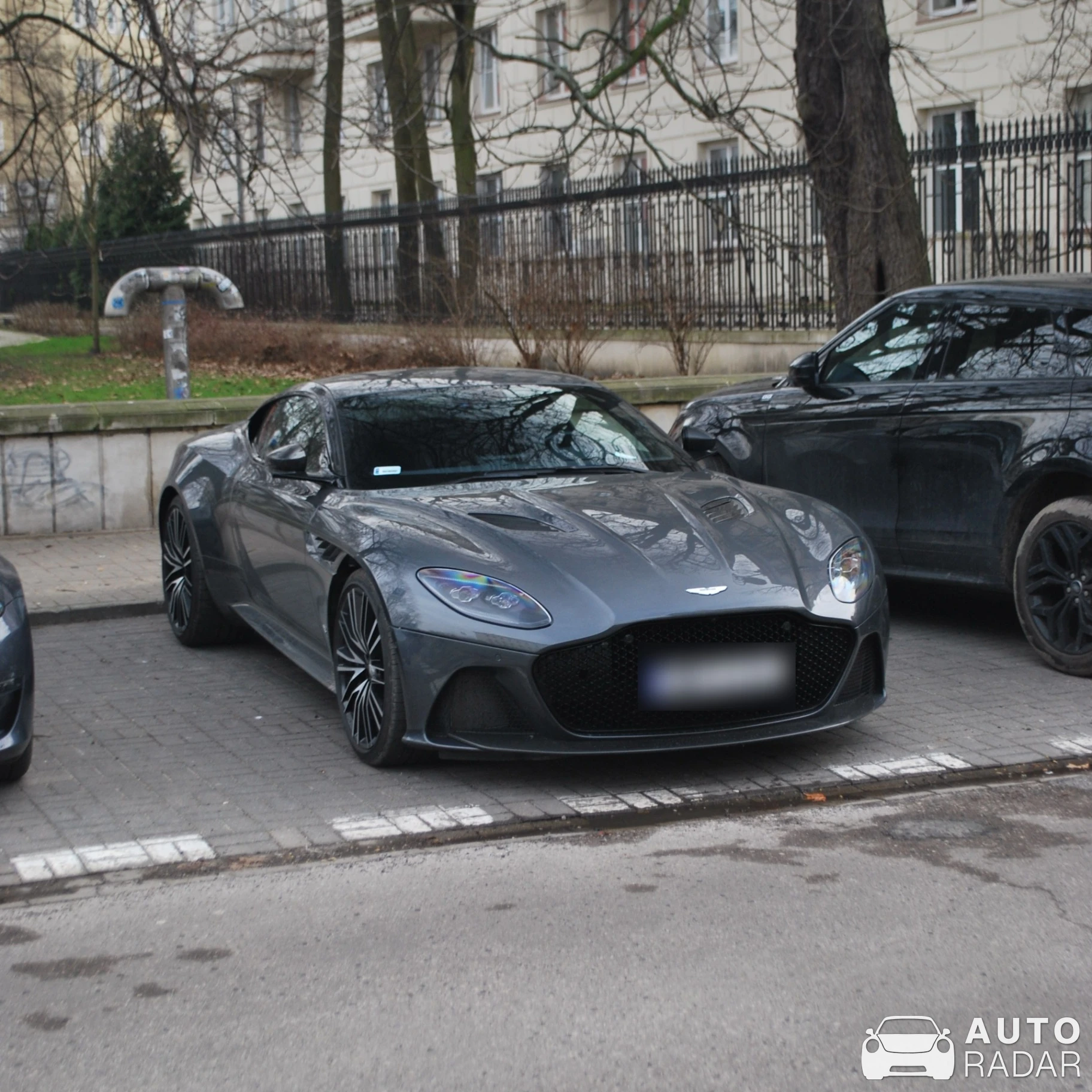 Aston Martin DBS Superleggera spotted in Warszawa, Poland