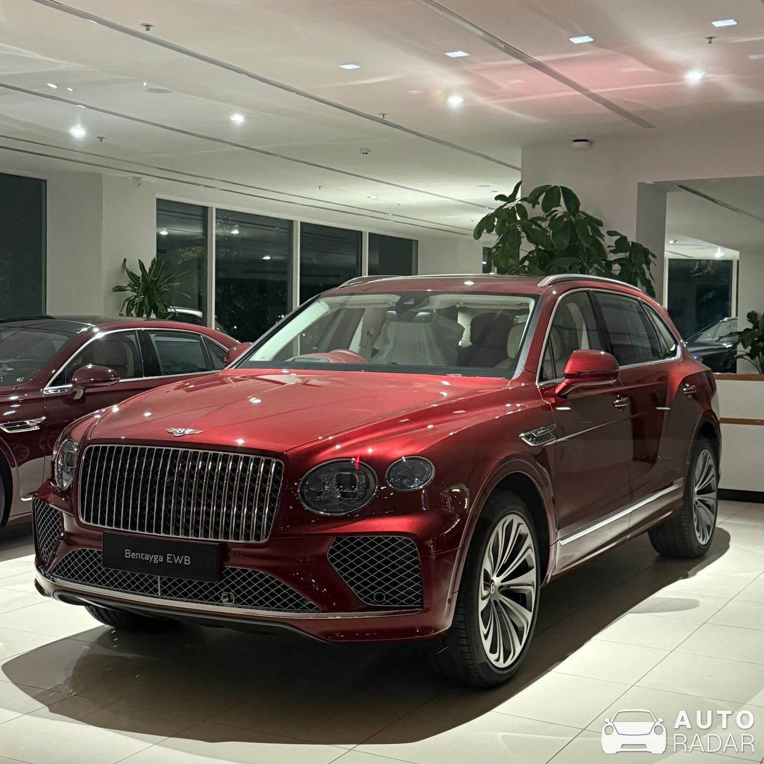 Bentley Bentayga EWB spotted in Mumbai