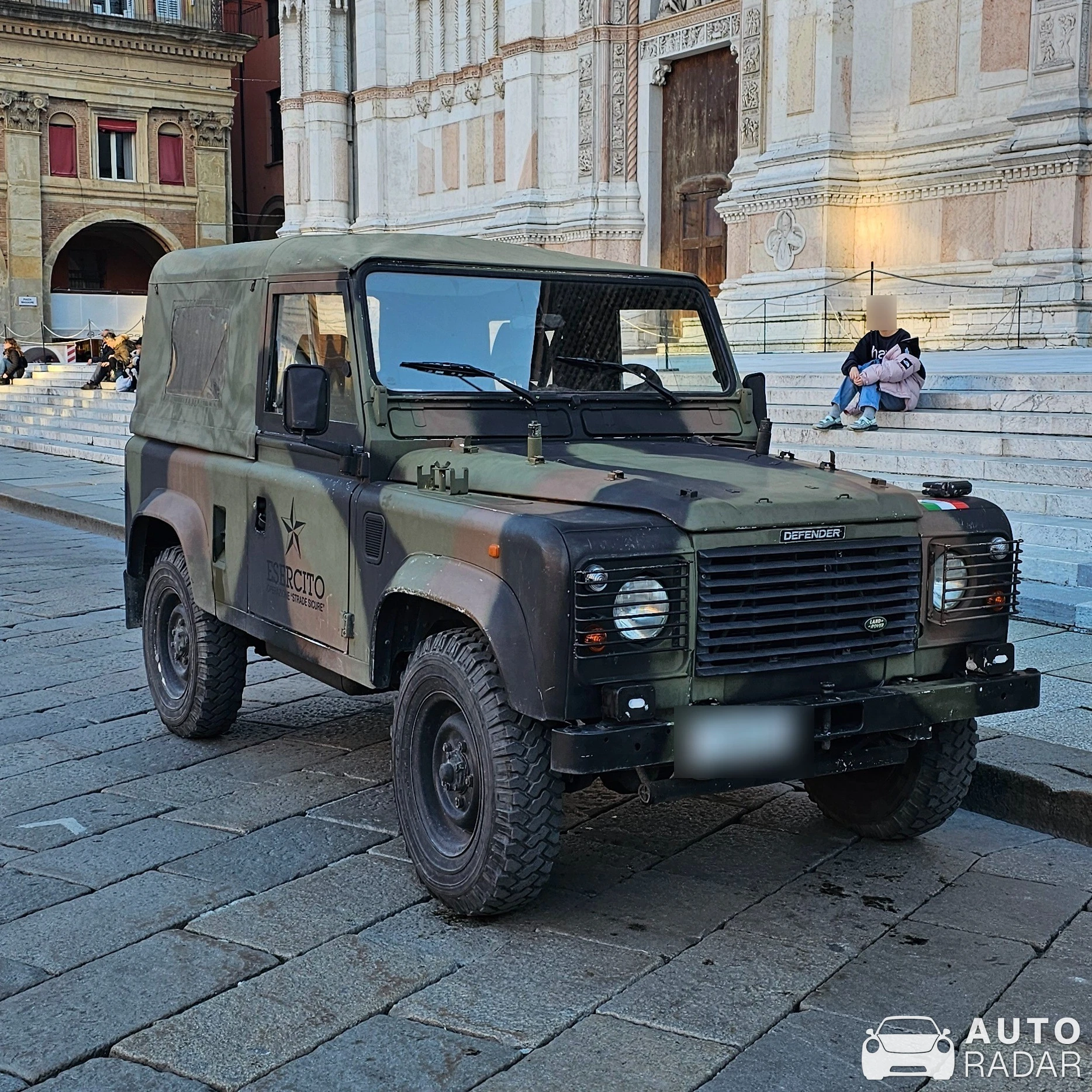 Land Rover Defender spotted in Bologna, Italy