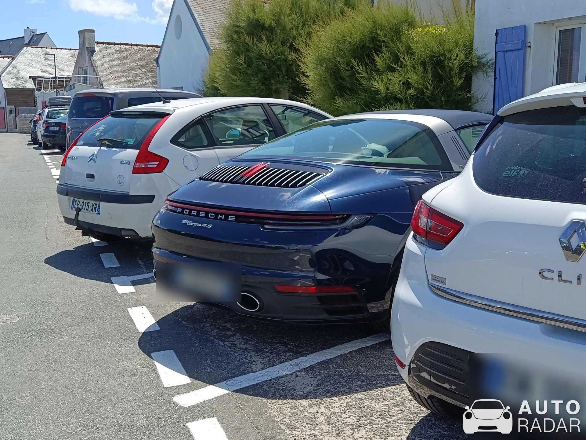 Porsche 992 Targa 4S MkI spotted in Île-Tudy, France