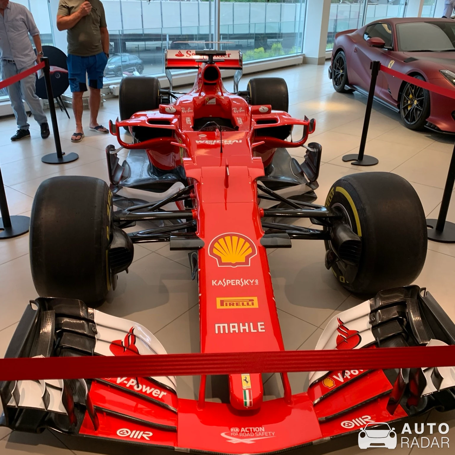 Ferrari SF71 H spotted