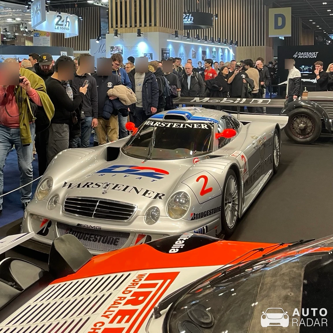 Mercedes-Benz CLK-GTR AMG spotted in Vanves, France