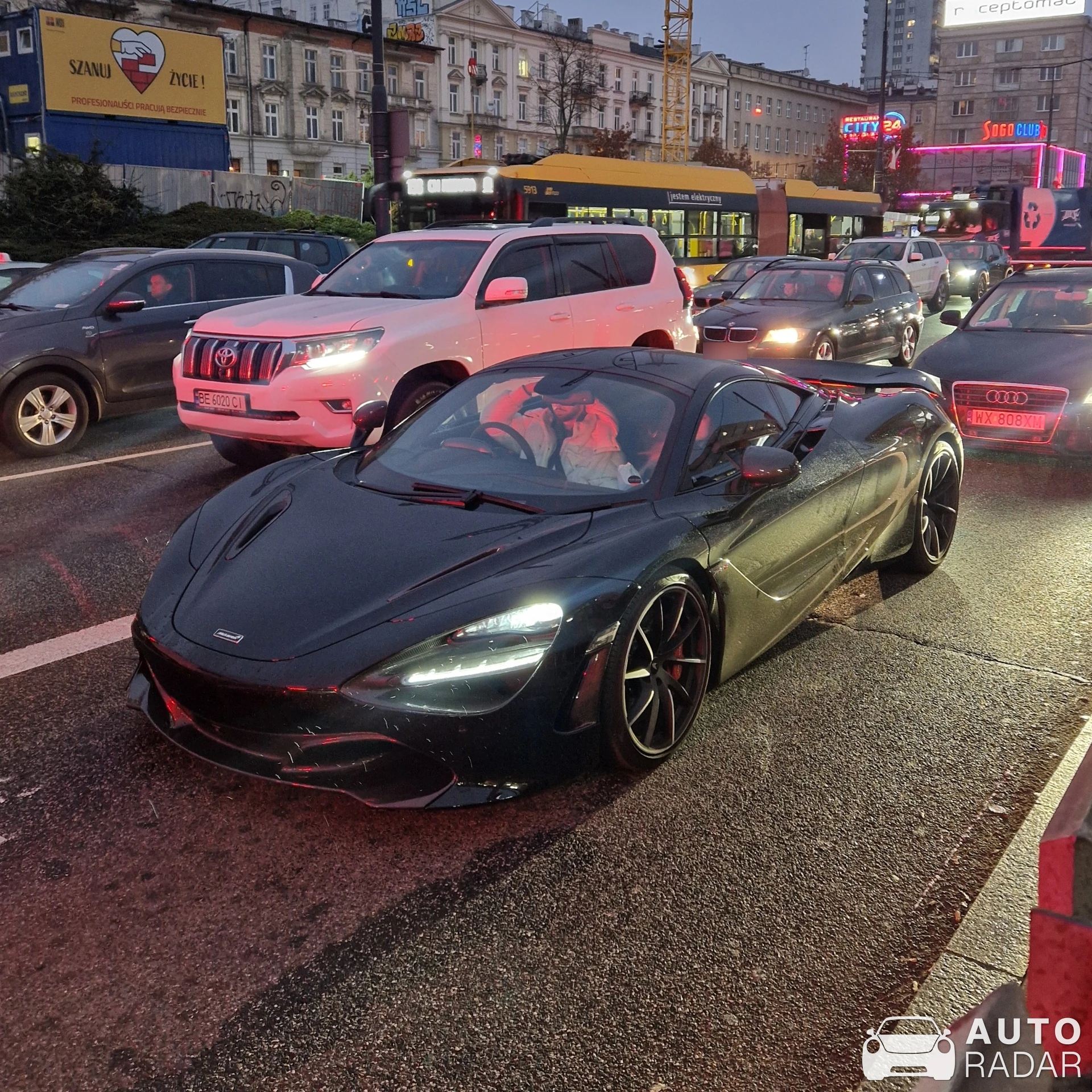 McLaren 720S spotted in Warszawa, Poland