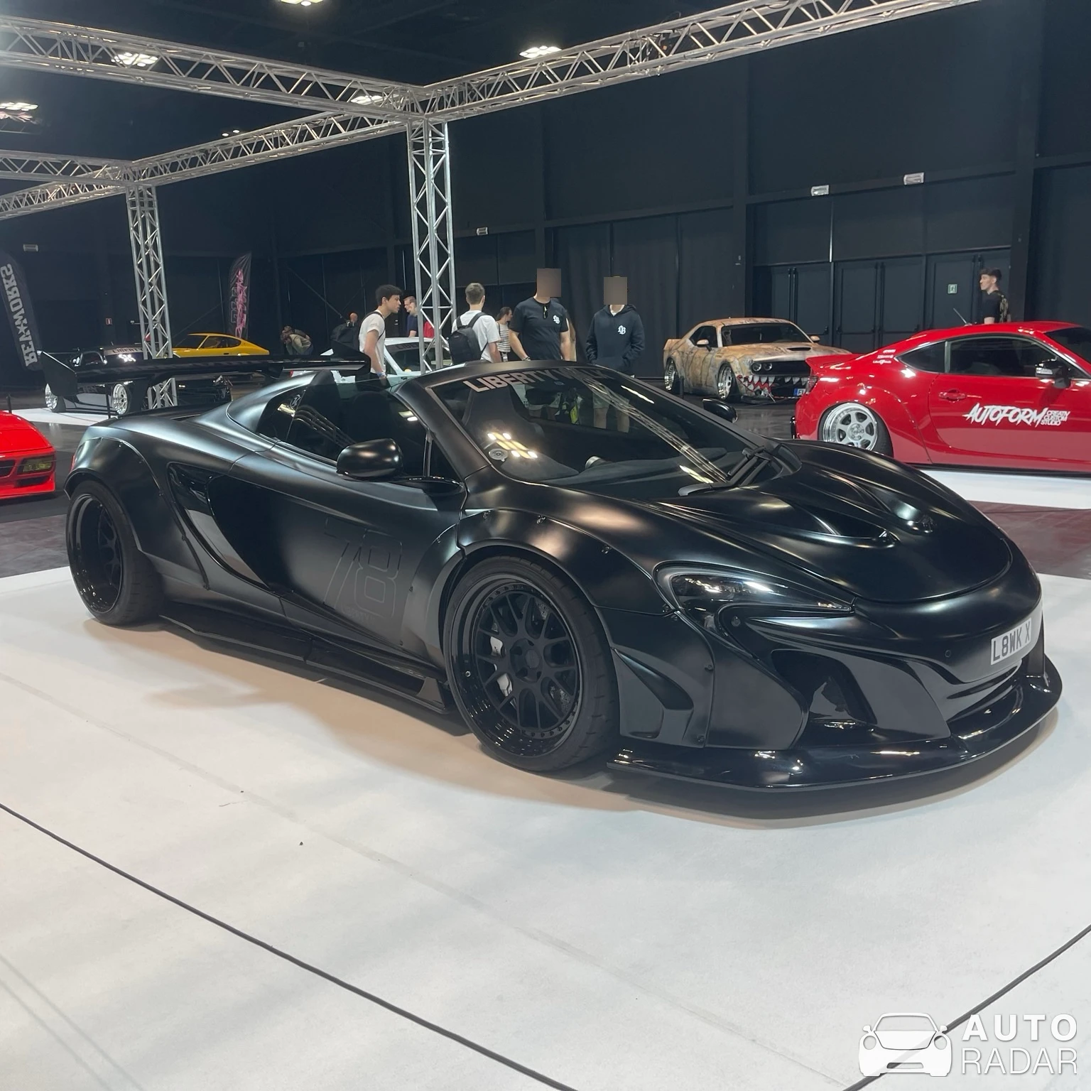 McLaren 650S Spider Liberty Walk spotted in Kortrijk