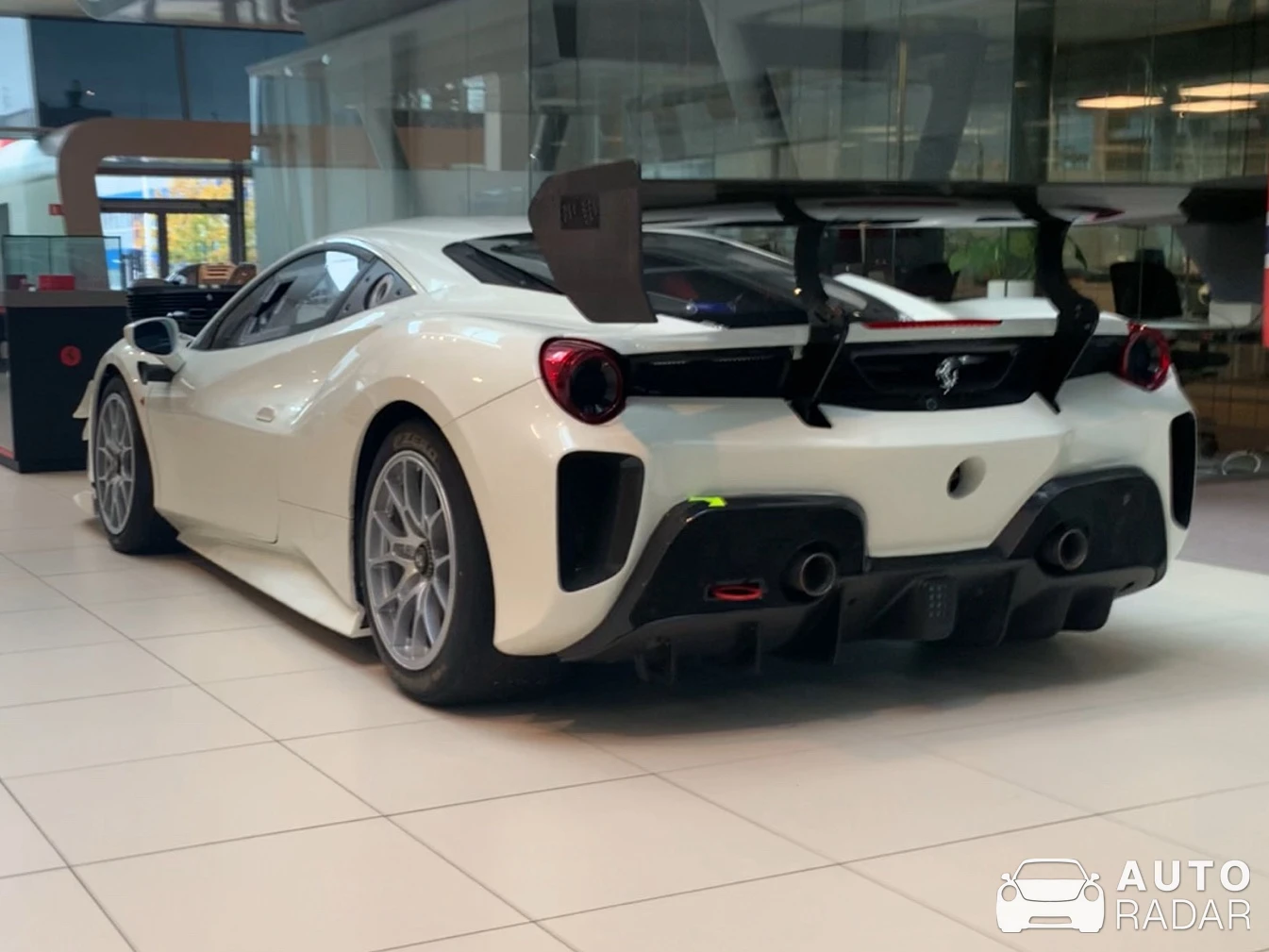 Ferrari 488 Challenge spotted