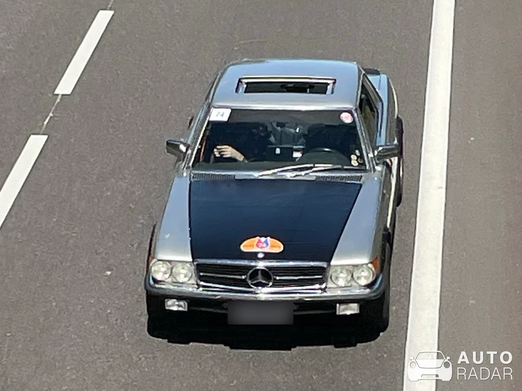 Mercedes-Benz 500 SLC Rallye spotted in Dommartin-lès-Toul