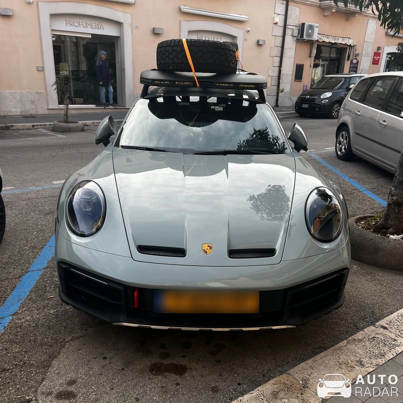 Porsche 992 Dakar spotted in Termoli