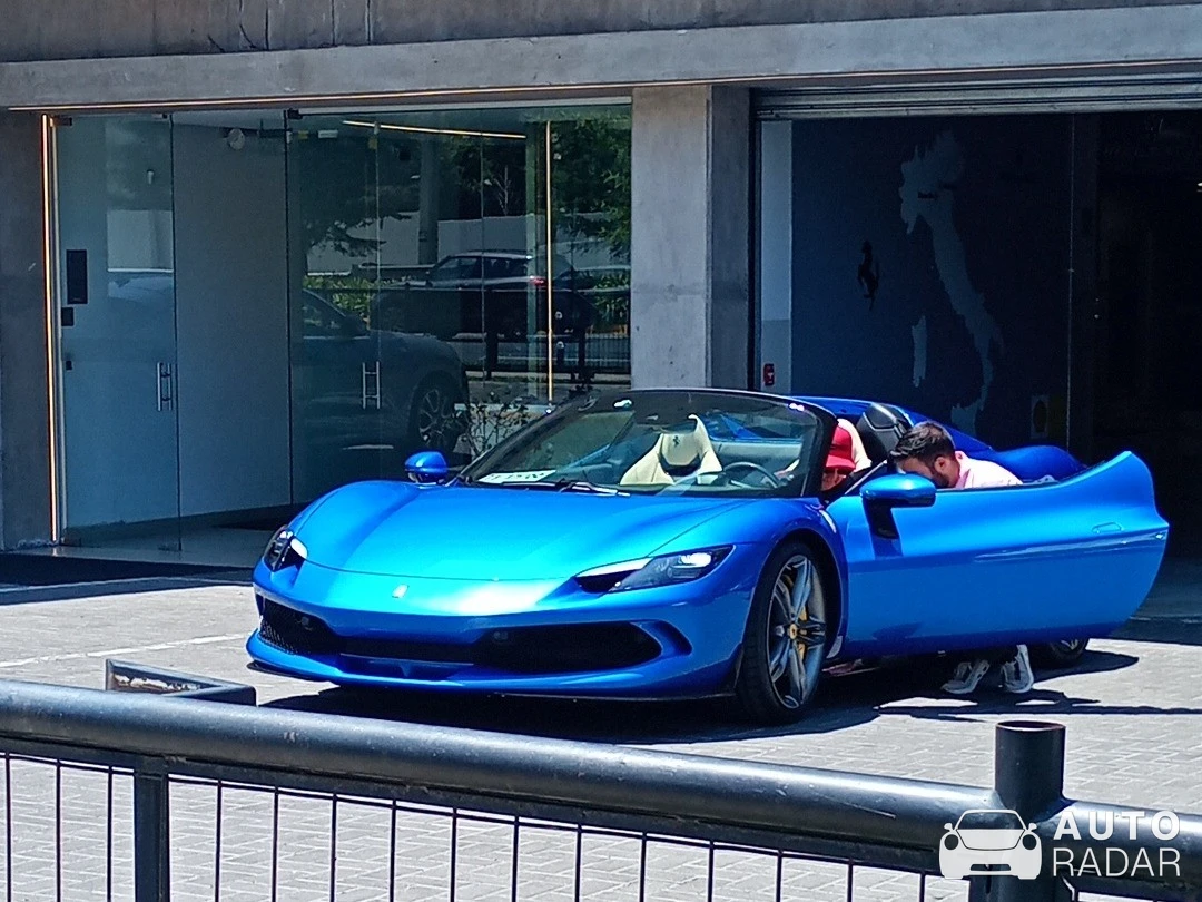 Ferrari 296 GTS spotted in Lo Barnechea, Chile
