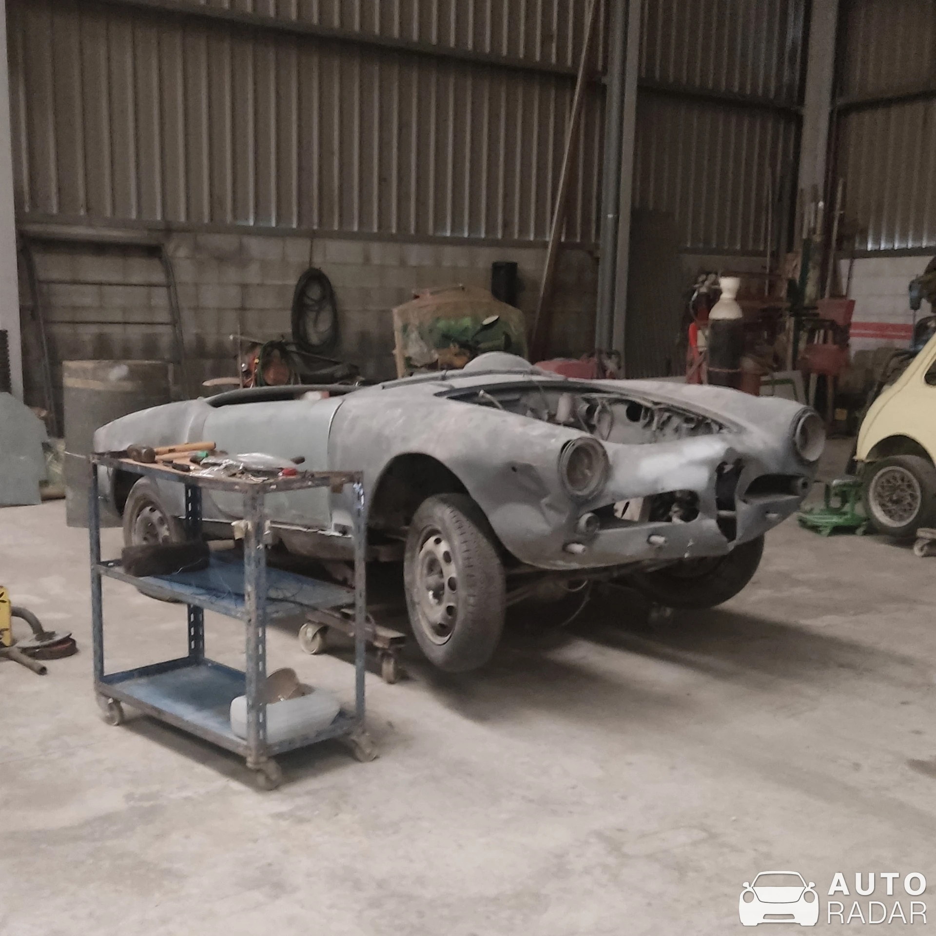 Alfa Romeo Giulietta Spider spotted in Riells i Viabrea, Spain