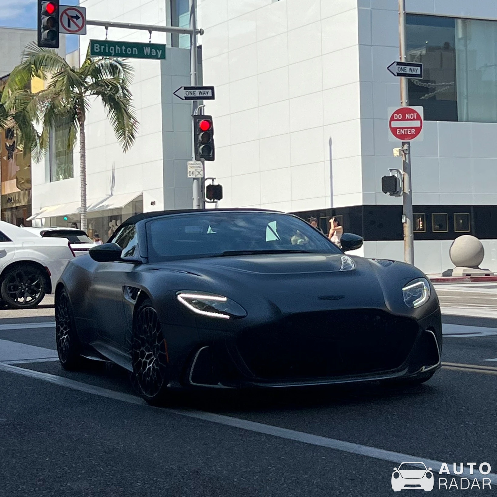 Aston Martin DBS Superleggera Volante 770 Ultimate spotted in Beverly Hills