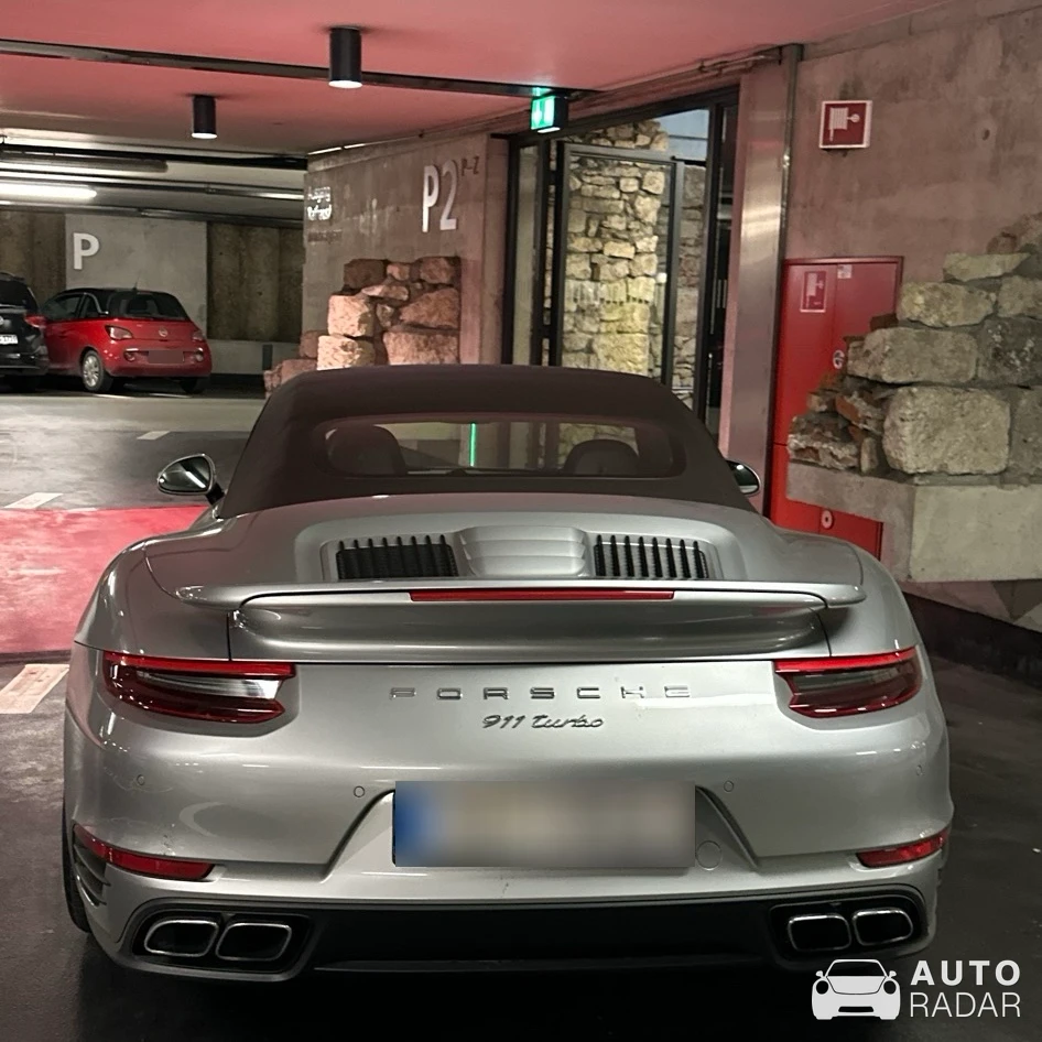 Porsche 991 Turbo Cabriolet MkII spotted in Ulm