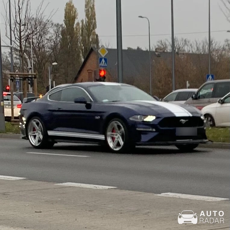 Ford Mustang GT spotted in Warszawa, Polska