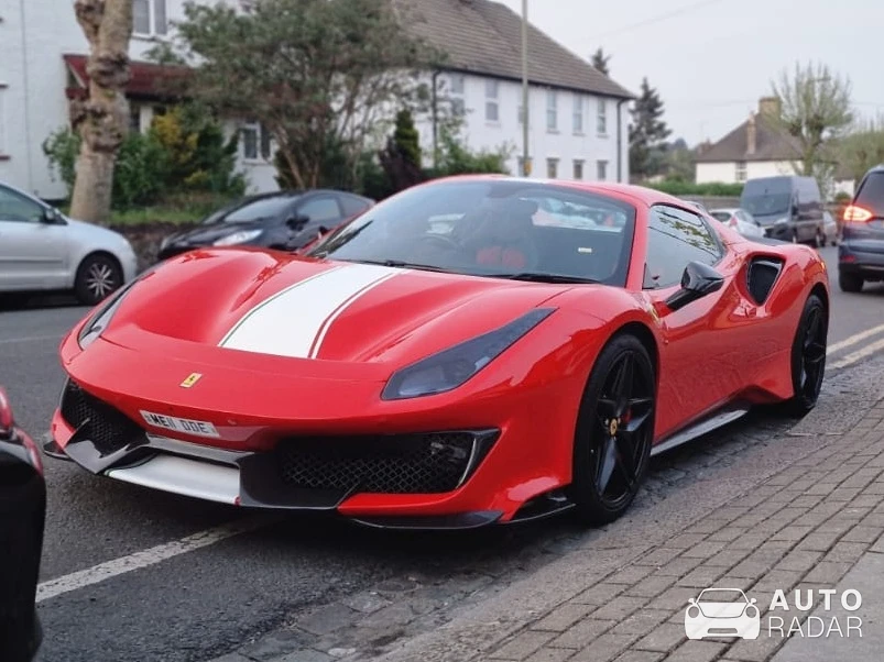 Ferrari 488 Pista Spider spotted in Barnet, United Kingdom