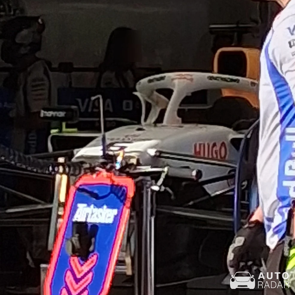 Racing Bulls VCARB 02 spotted in Mogyoród
