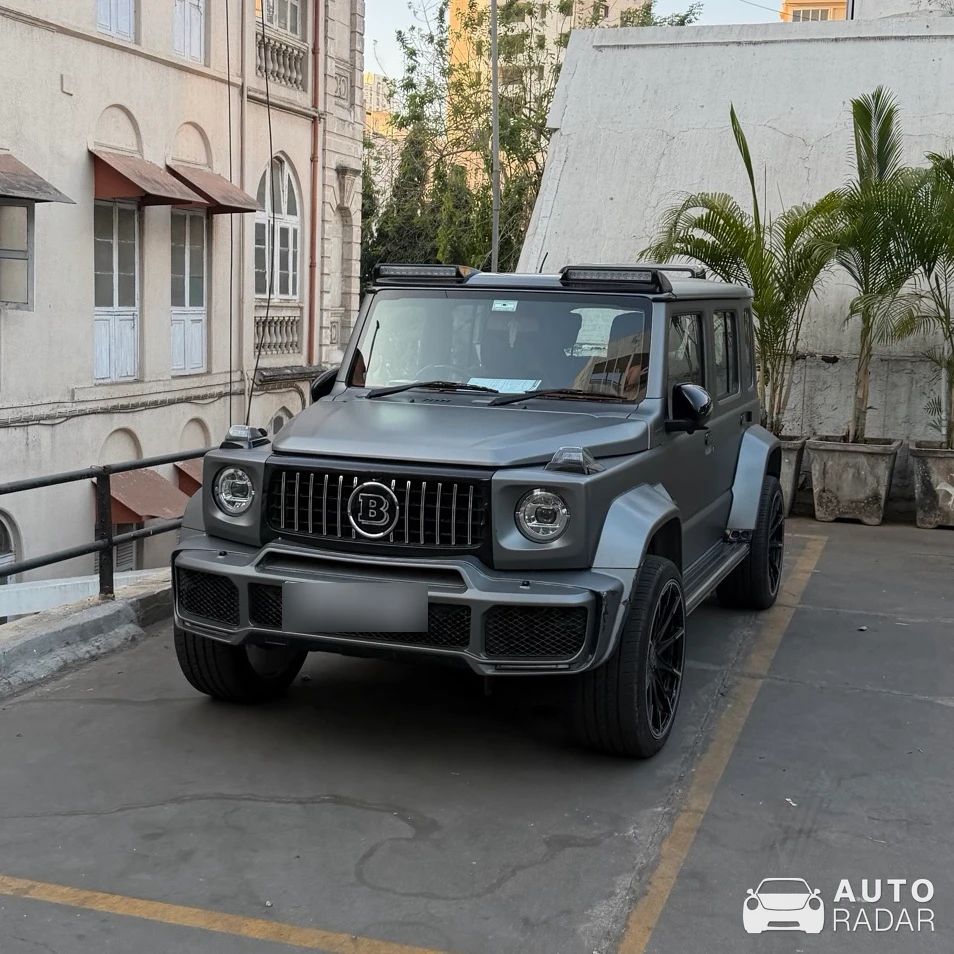 Mercedes-AMG Brabus G V12 900 spotted in Mumbai