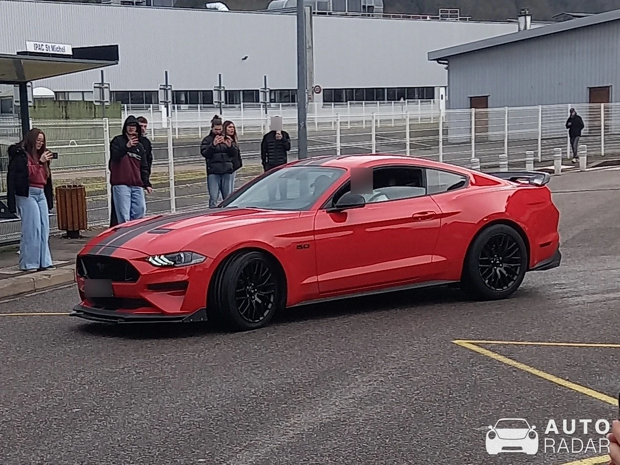 Ford Mustang GT spotted in Annecy, France