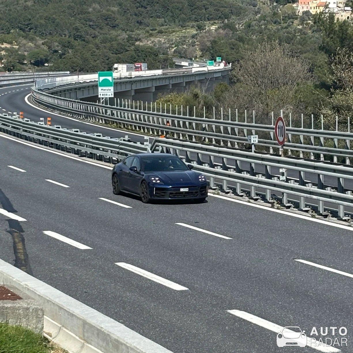 Porsche 972 Panamera spotted in San Bartolomeo al Mare