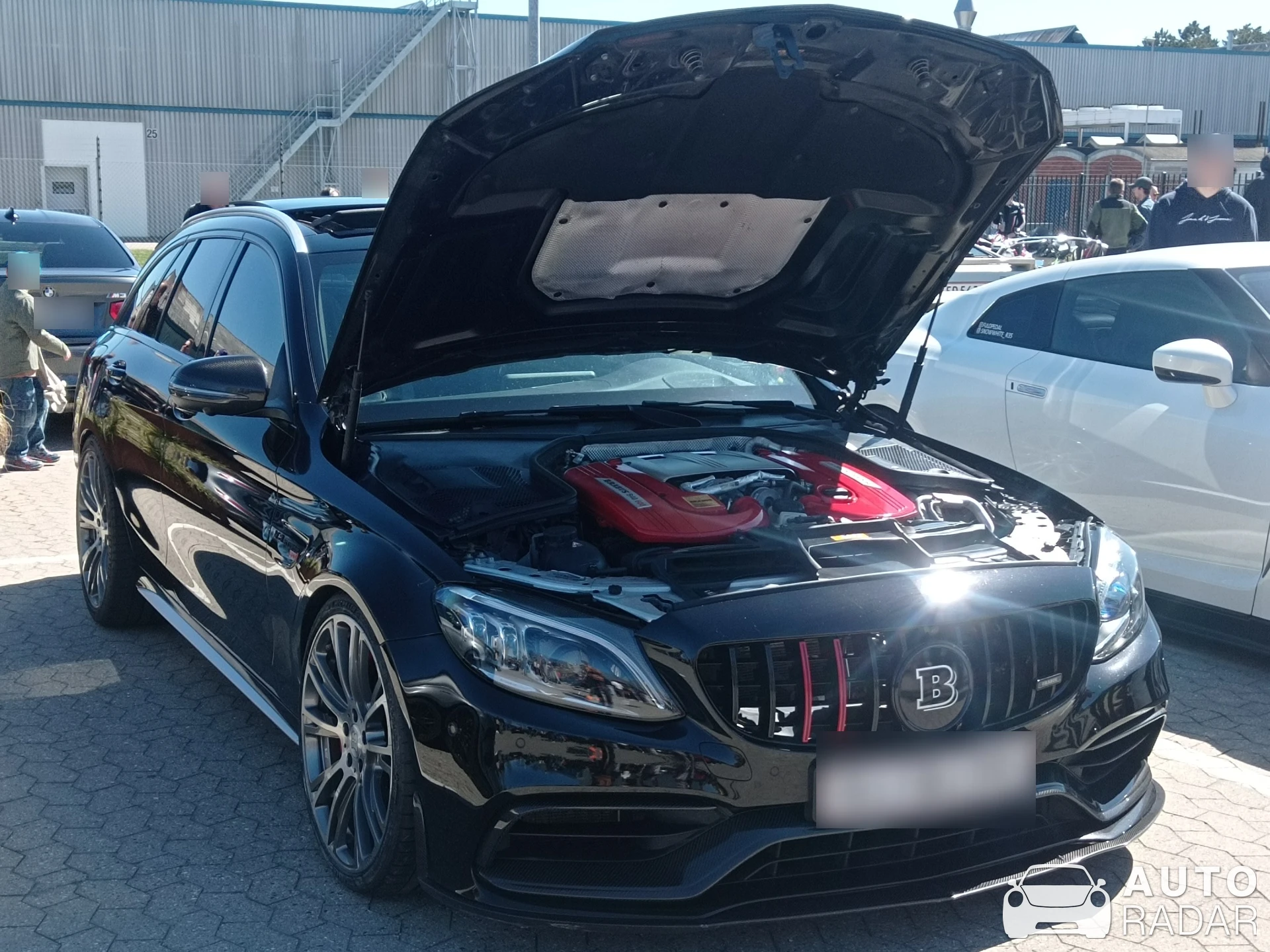 Mercedes-Benz Brabus C 63 Coupe W204 spotted in Taastrup