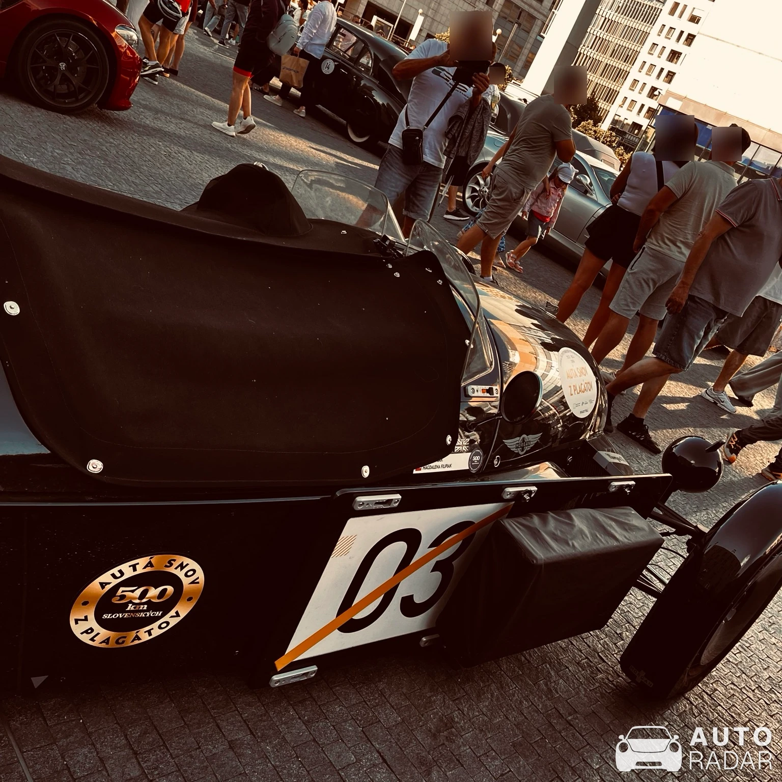 Morgan Threewheeler spotted in Bratislava