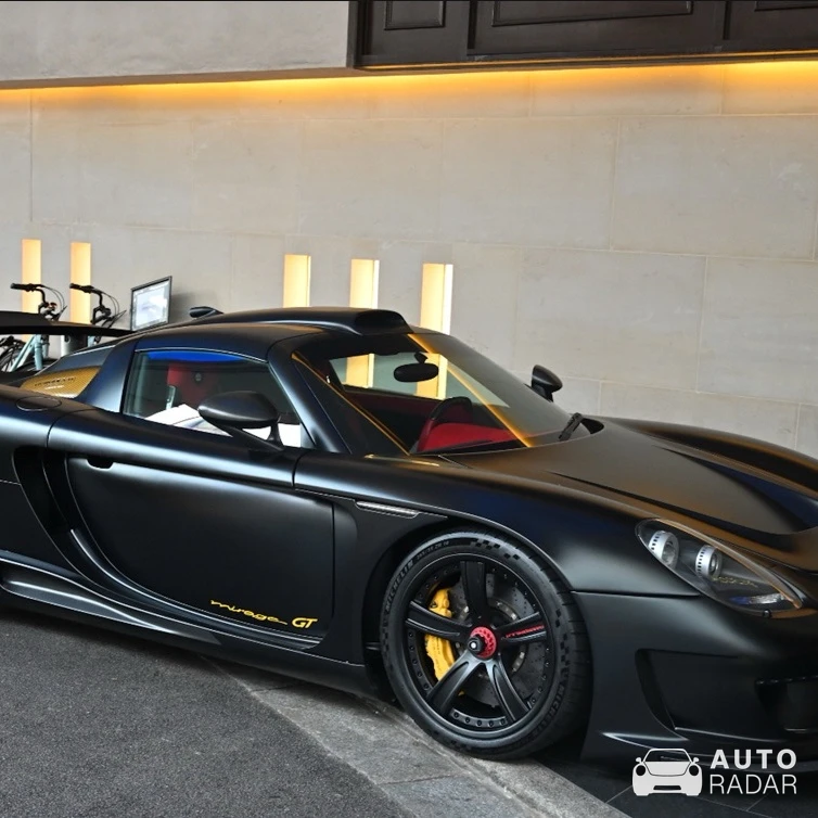 Gemballa Mirage GT Gold Edition spotted