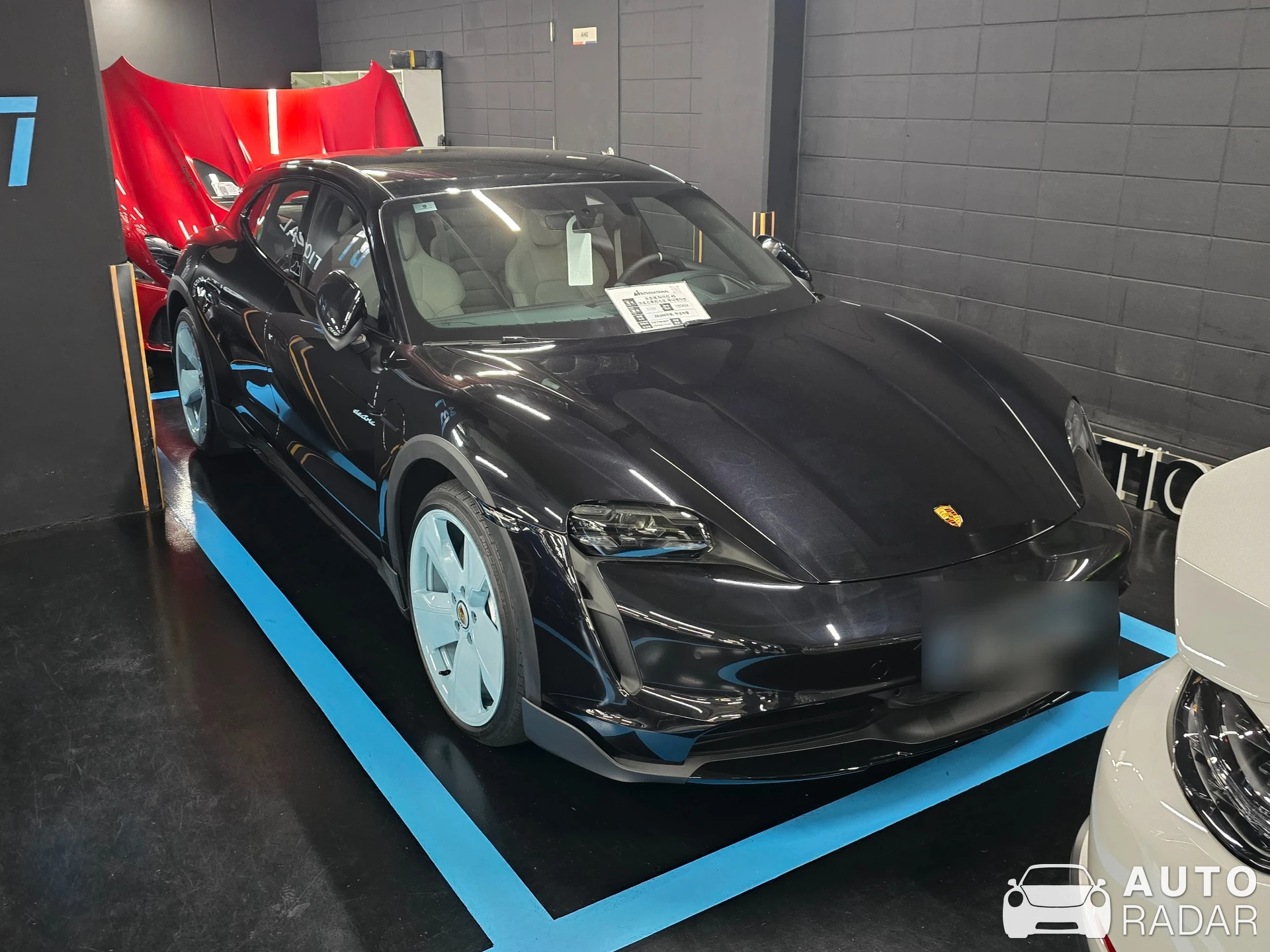 Porsche Taycan 4s Cross Turismo Jennie Ruby Jane spotted in Seoul