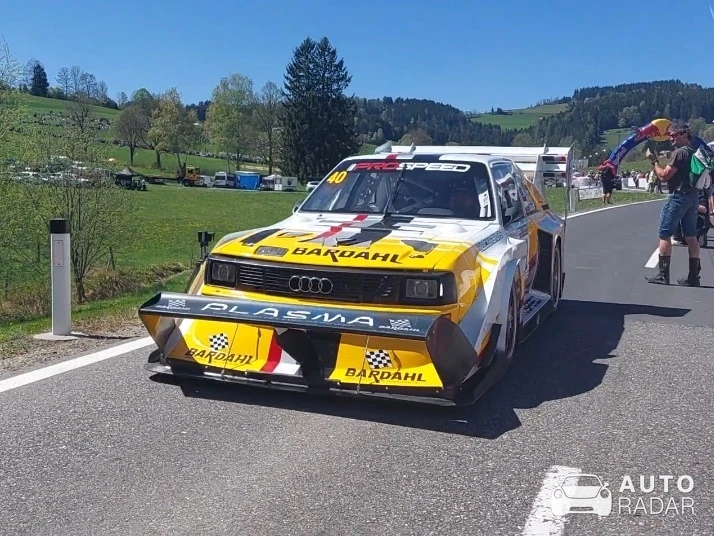 Audi Sport Quattro S1 Pikes Peak spotted in Semriach, Austria