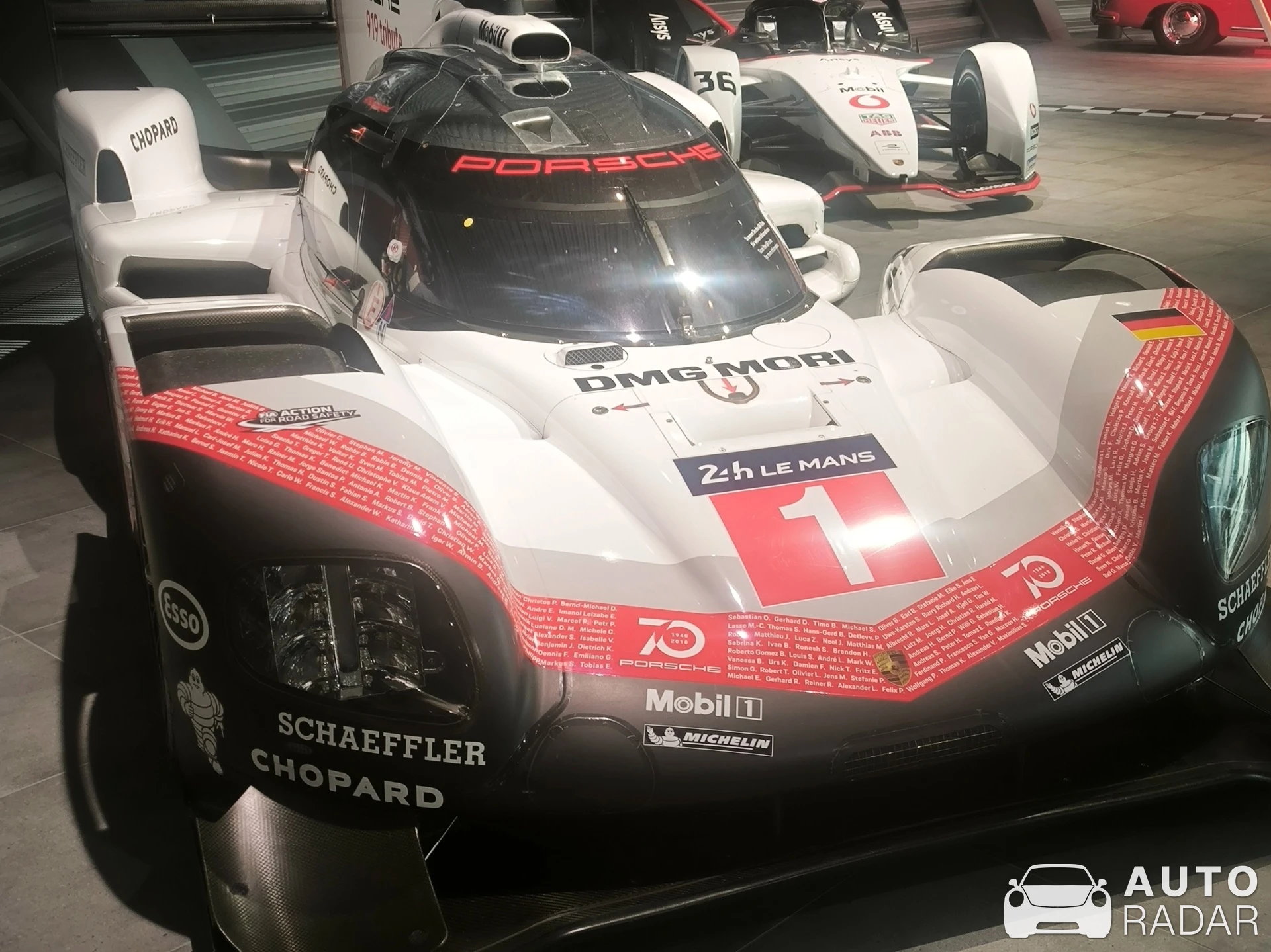 Porsche 919 Hybrid spotted in Leipzig
