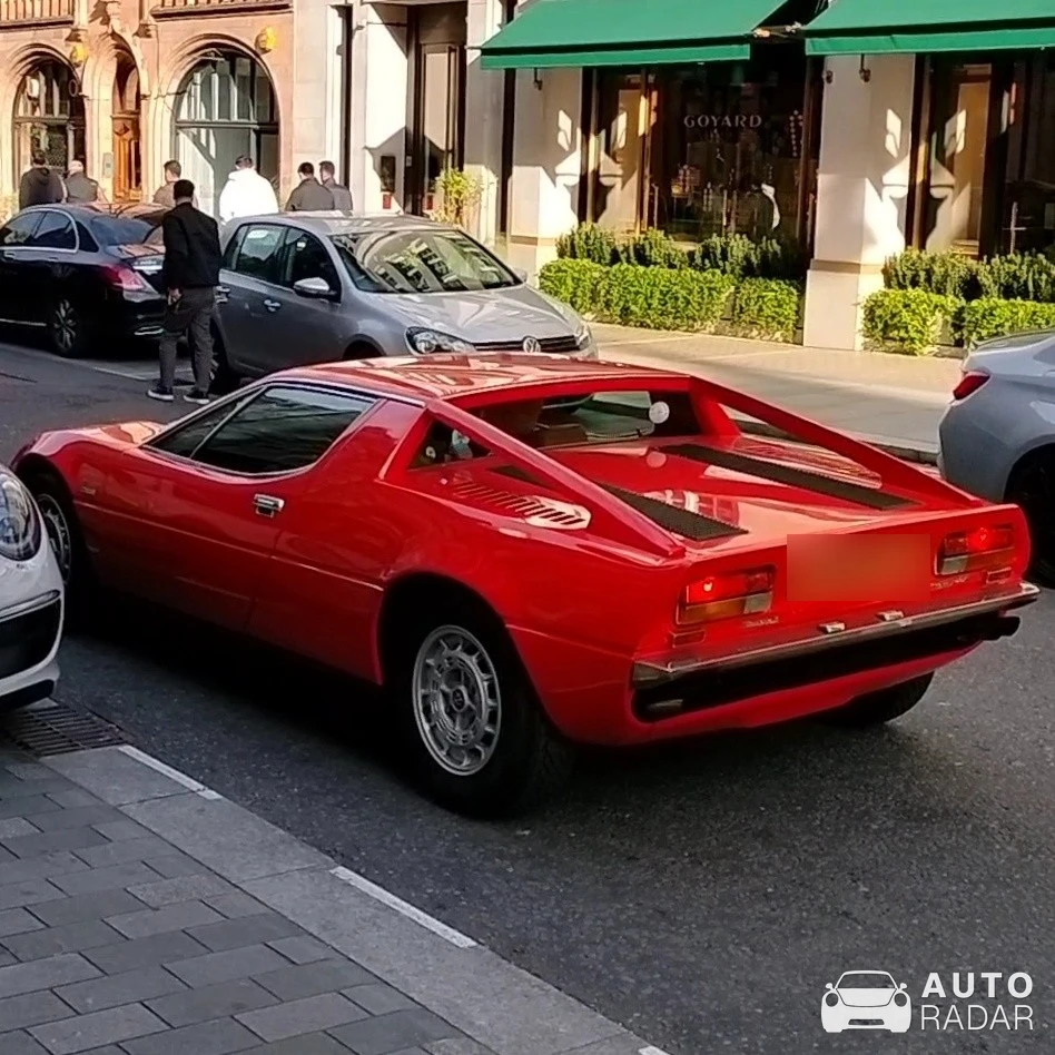 Maserati Merak SS spotted in London