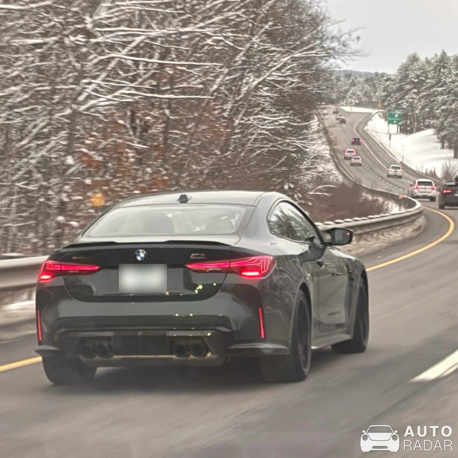 BMW M4 G82 Coupé Competition spotted in Northfield, United States