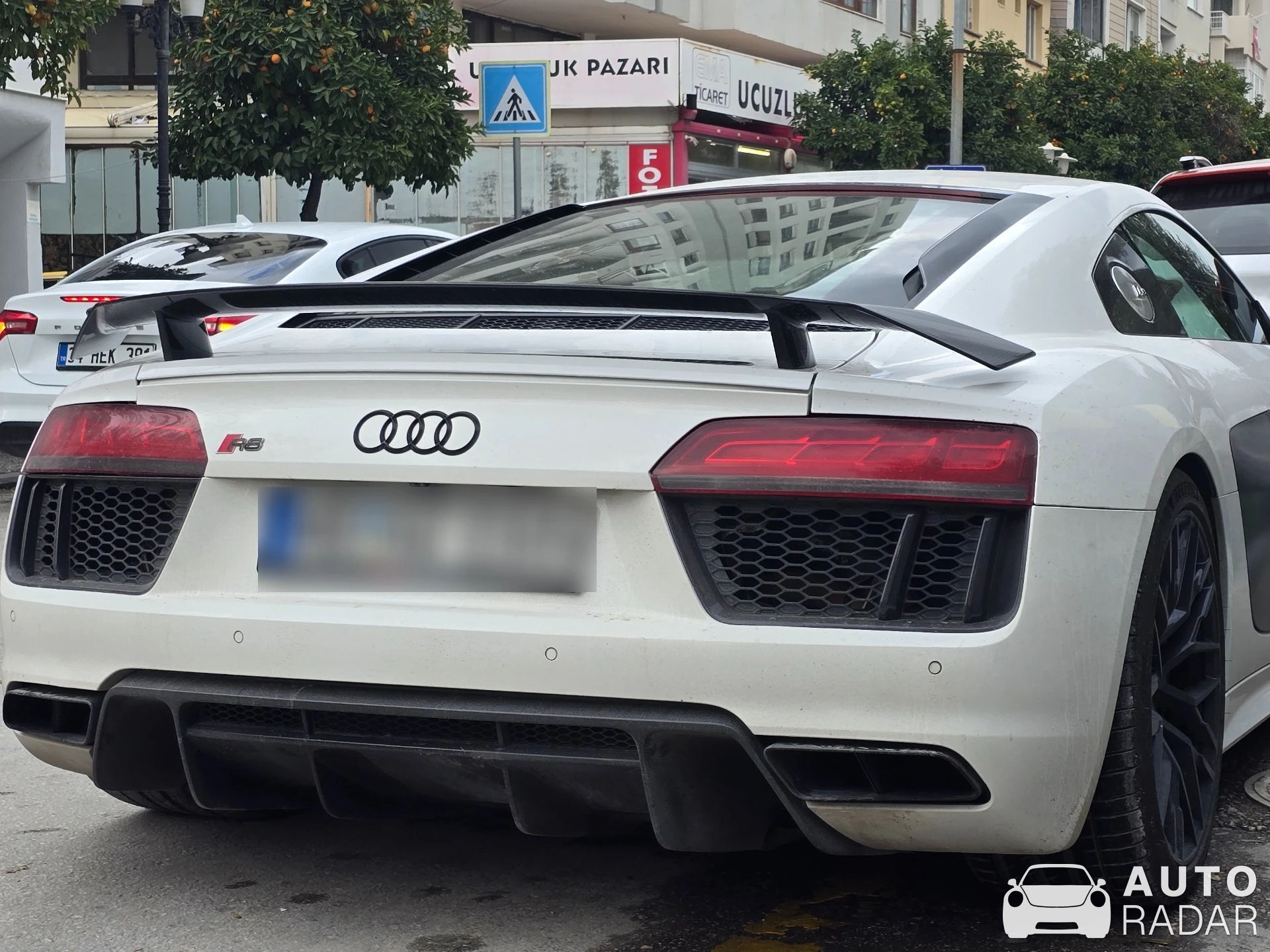 Audi R8 V10 spotted in Kuşadası, Türkiye