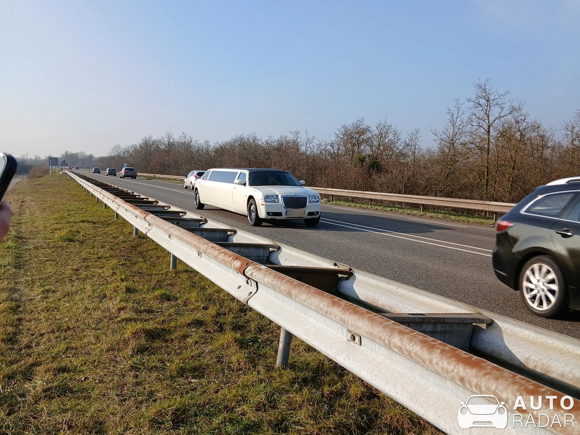 Chrysler 300 Limousine spotted in Brummen, Netherlands