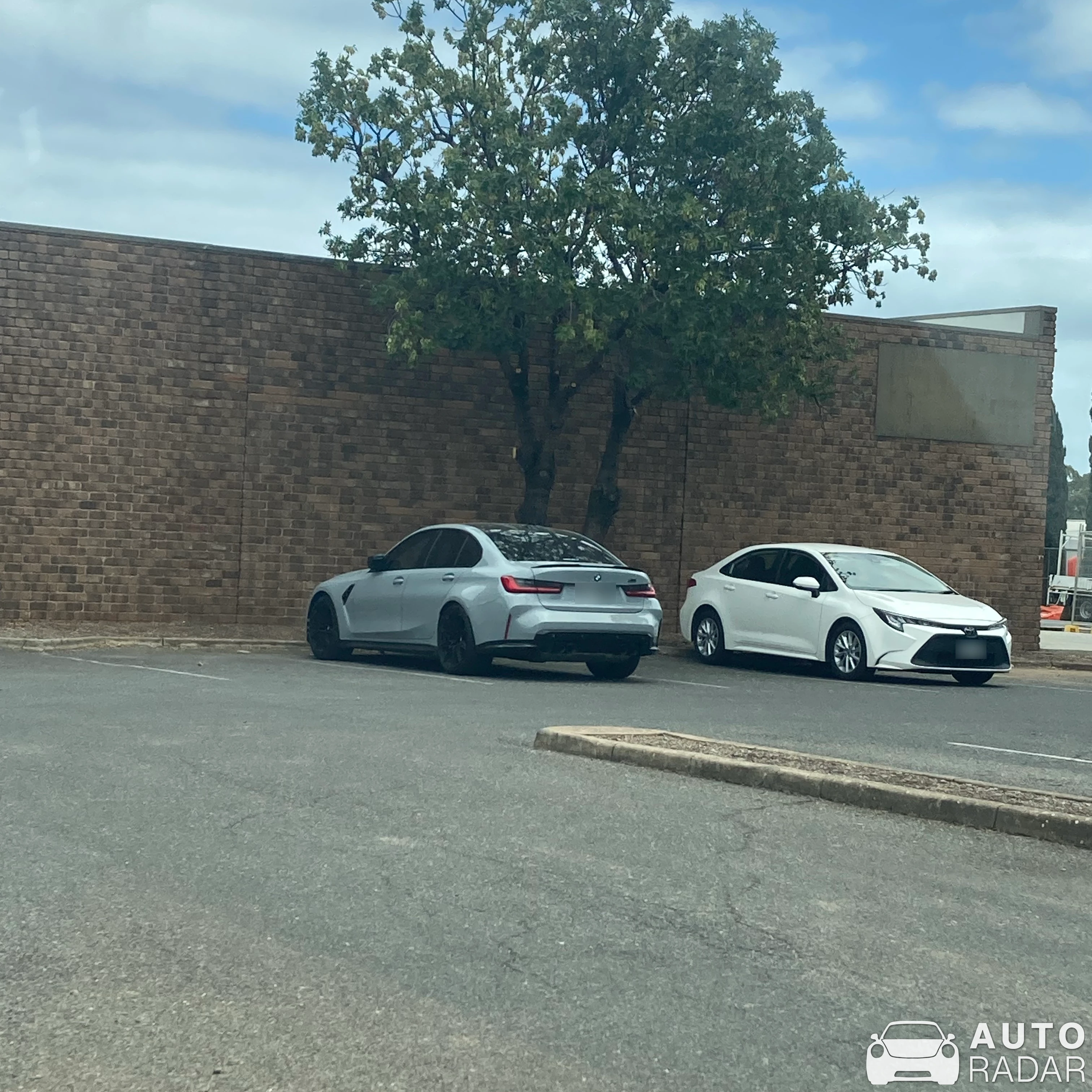 BMW M3 G80 Sedan Competition spotted in Melrose Park, Australia