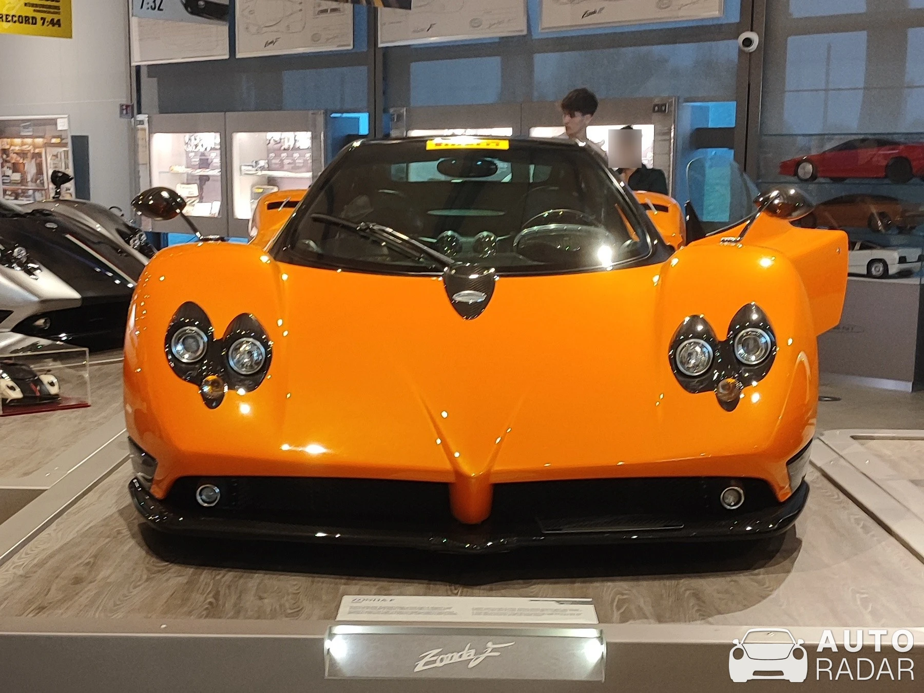 Pagani Zonda F spotted in San Cesario sul Panaro, Italy