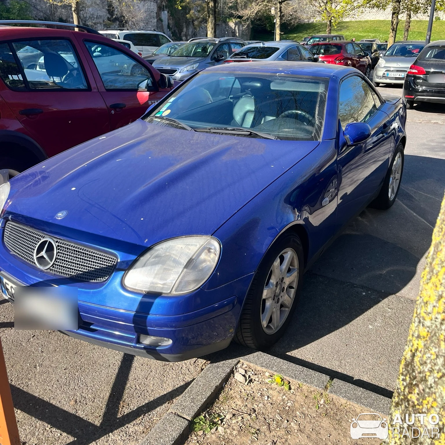 Mercedes-Benz SLK 55 AMG R172 CarbonLOOK Edition spotted in Boulogne-sur-Mer
