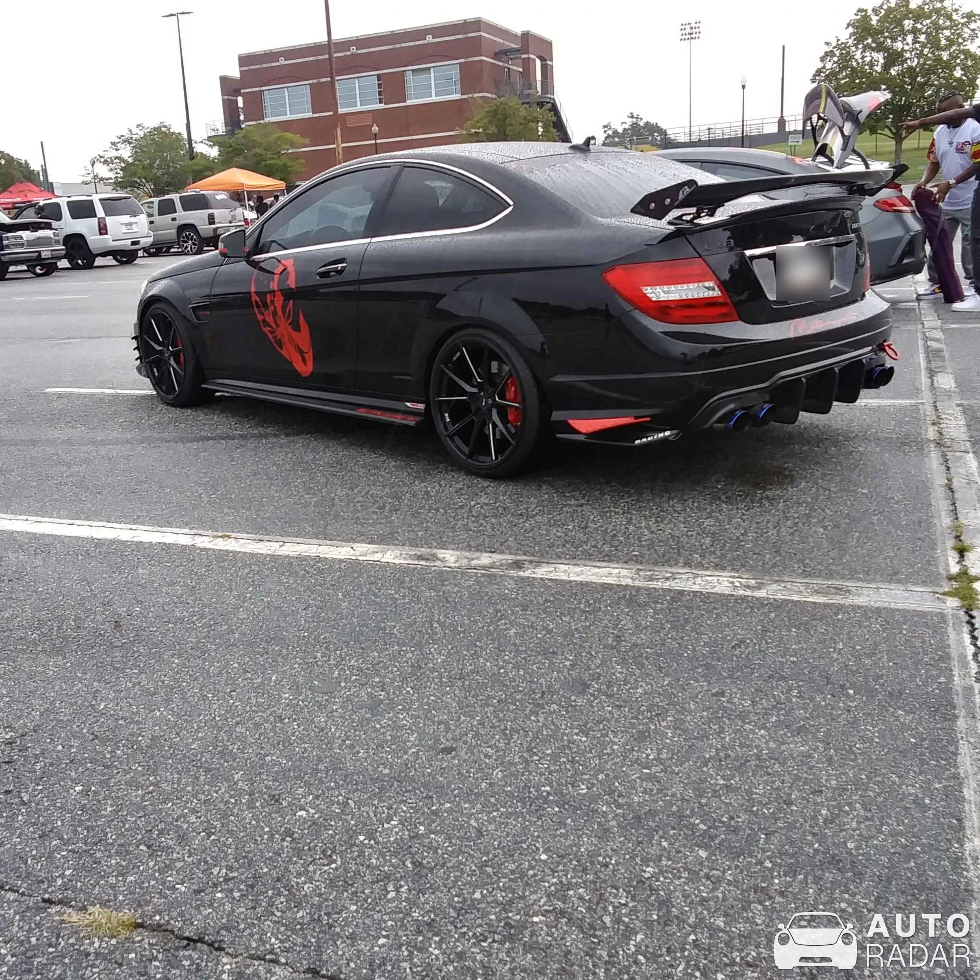 Mercedes-AMG C 63 Coupé W204 spotted in Columbus, United States
