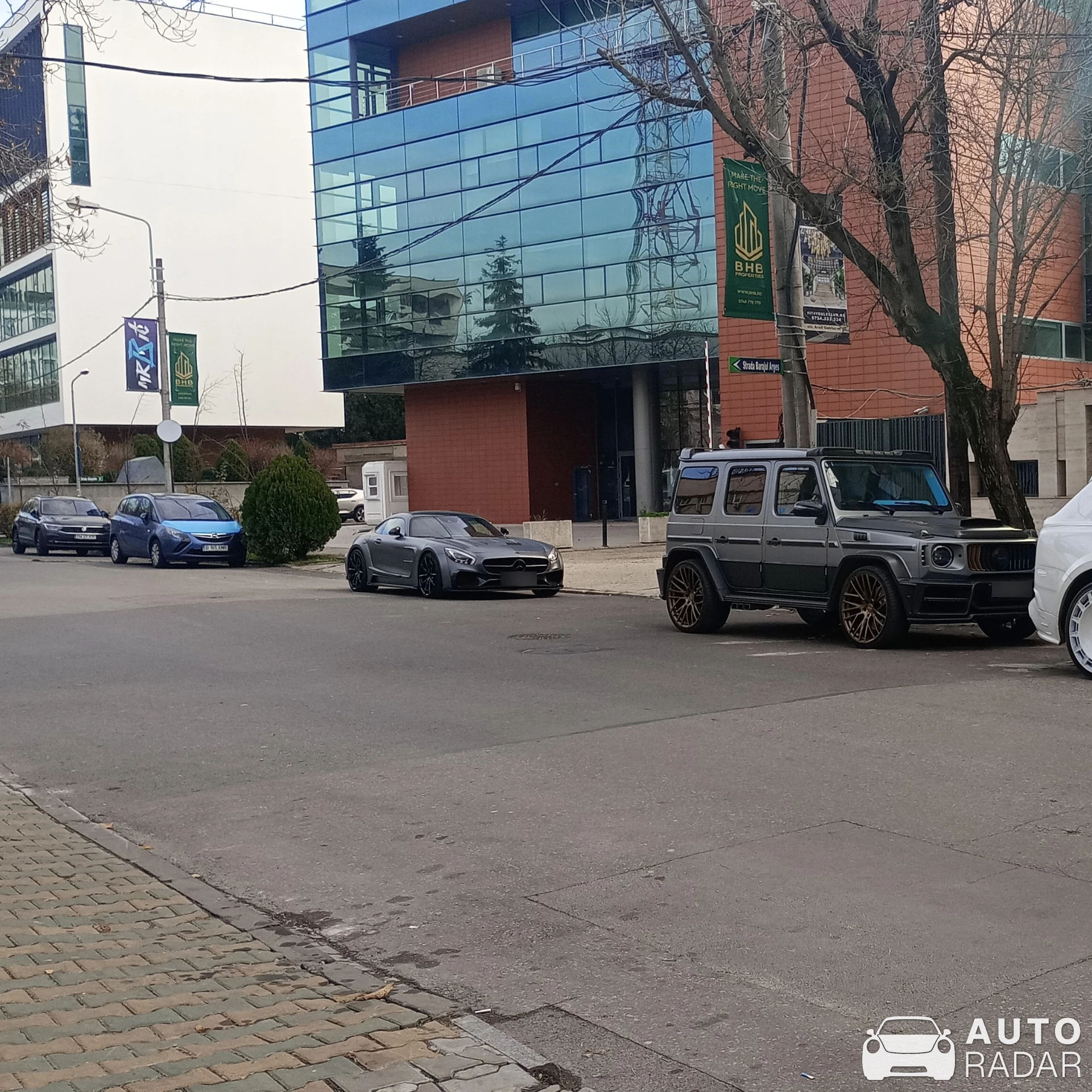 Mercedes-AMG GT C190 spotted in București, Romania