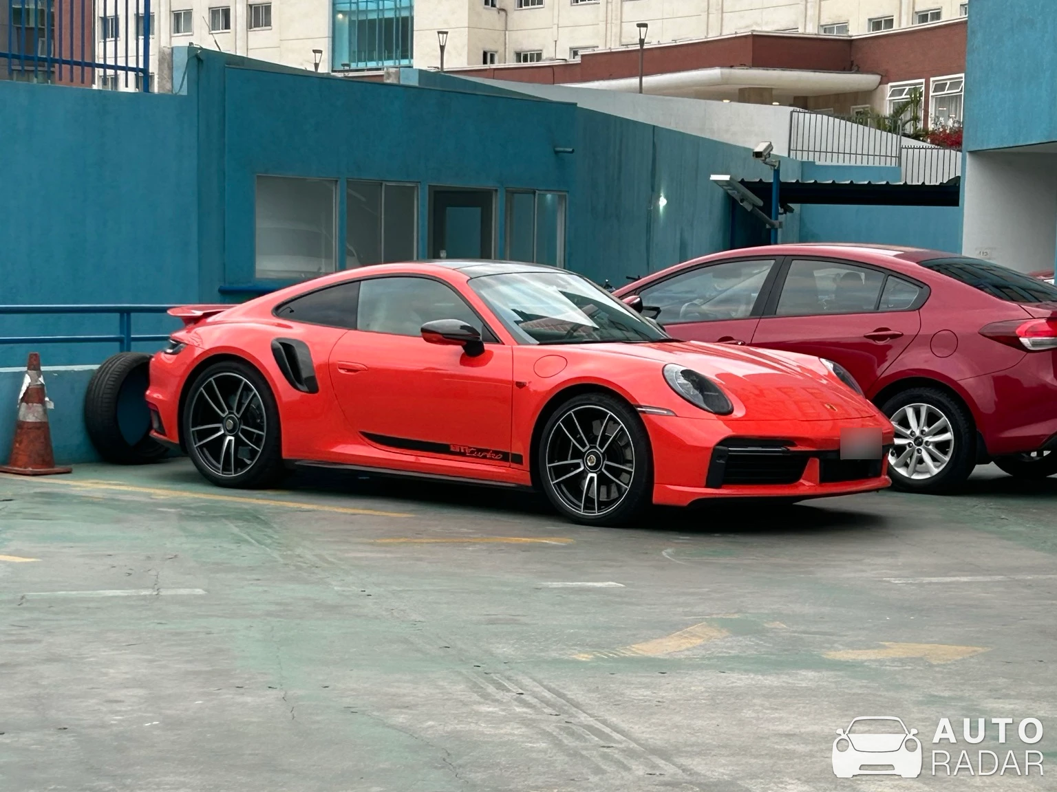 Porsche 992 Turbo MkI spotted in Antofagasta